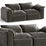Sofa Restoration Hardware Cloud Modular Fabric Assembly - Admiral