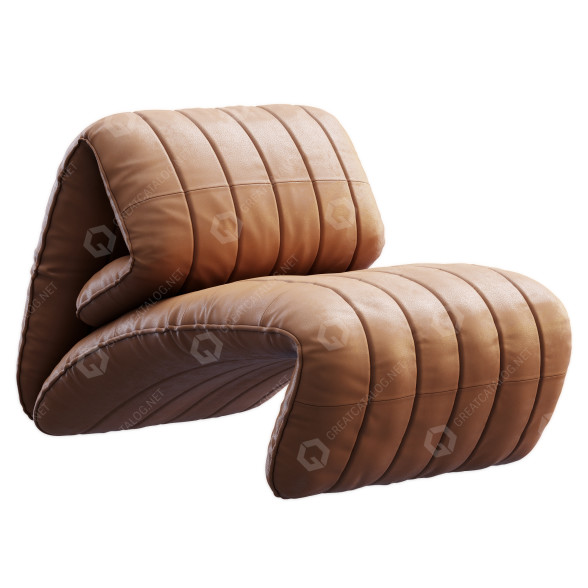 Крісло De Sede DS-266 3D модель