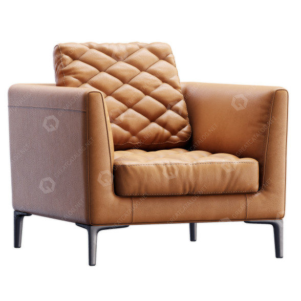 Sessel De Sede DS-48-01 3D-Modell