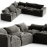 Sofa Restoration Hardware Cloud Modular Fabric Assembly - Admiral