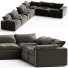 Sofa Restoration Hardware Cloud Modular Fabric Assembly - Admiral