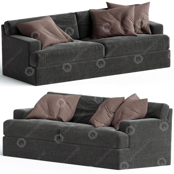 Sofa Meridiani James 3D-Modell