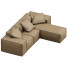 Sofa Blanche Melia Corner - Admiral