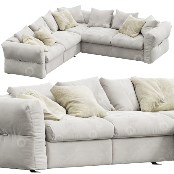 Sofa Flexform Newbridge model 3D