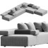 Sofa Wendelbo Cinder Block by Luca Nichetto - Admiral