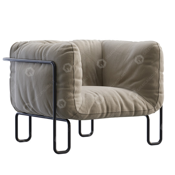 Fotel spHaus Fargo Soft model 3D