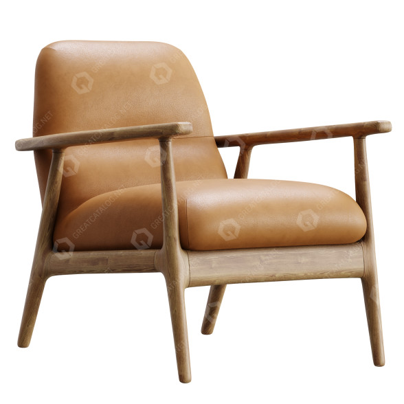 Fauteuil Sits Jack modèle 3D