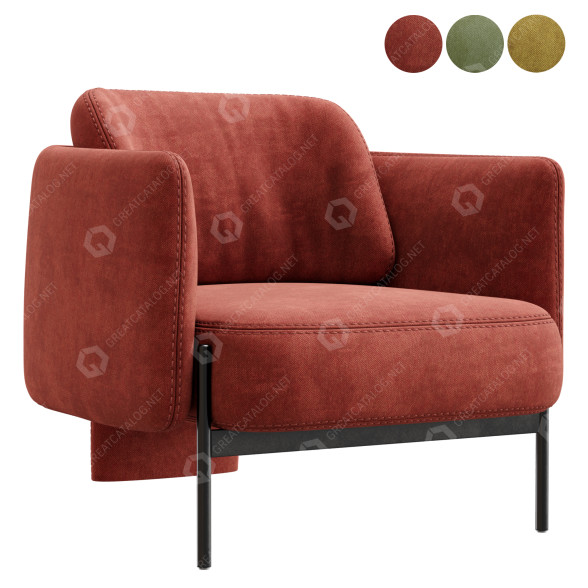 Sillón MisuraEmme Virgin Modelo 3D