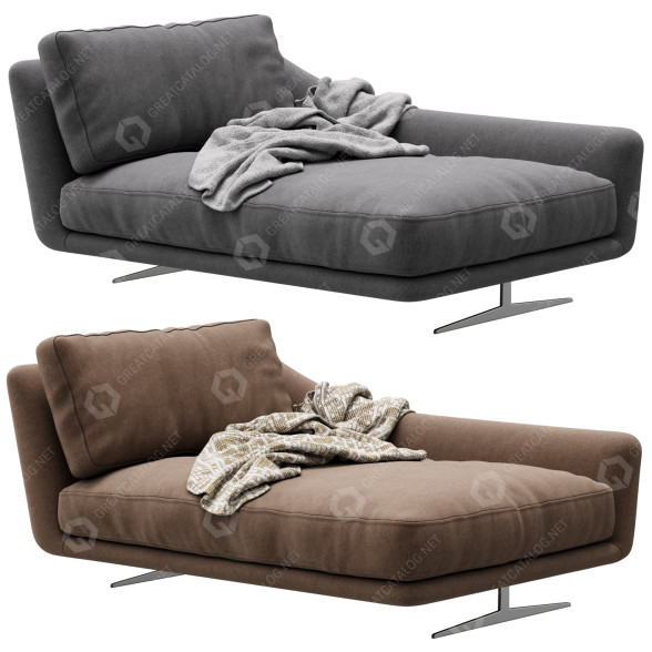 Couch Bonaldo Skid 3D-Modell