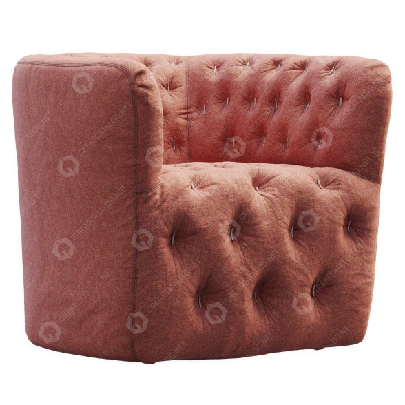 Fauteuil Saba Amelie modèle 3D