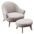 Sillón y otomana Desiree Alasia - Navasard