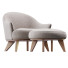 Sillón y otomana Desiree Alasia - Navasard