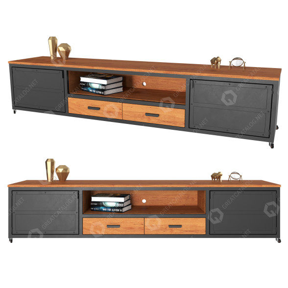 Mesita de TV y Decoración Loft Vol 2 Modelo 3D