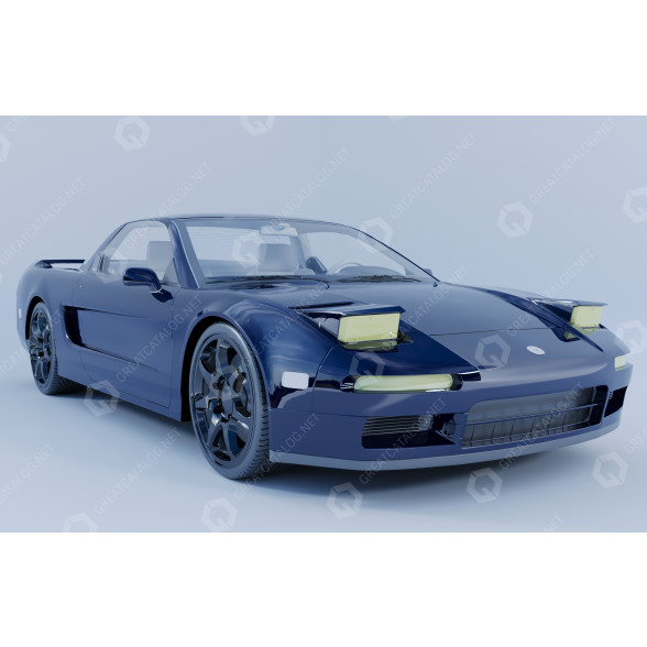 Samochód Honda NSX Sport Car model 3D
