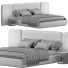 Bed and Bedside Tables The High Wall Wanda - Zikkoo