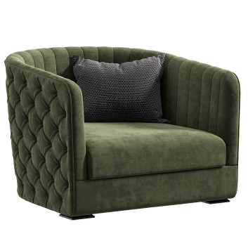 Sillón  B Design Lucilla-B Modelo 3D
