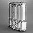Meuble bar Carpenter Wine 2617500 230-1 - Skover