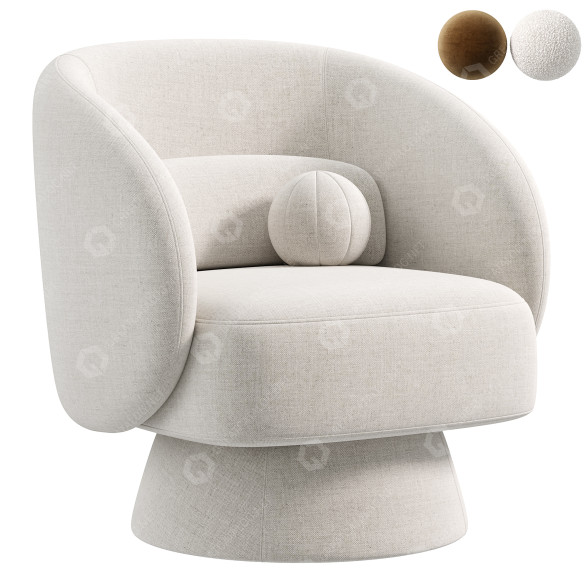 Sillón Saboor Modelo 3D