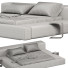 Bett und Nachttischchen Grey Platform - Doniyorov23