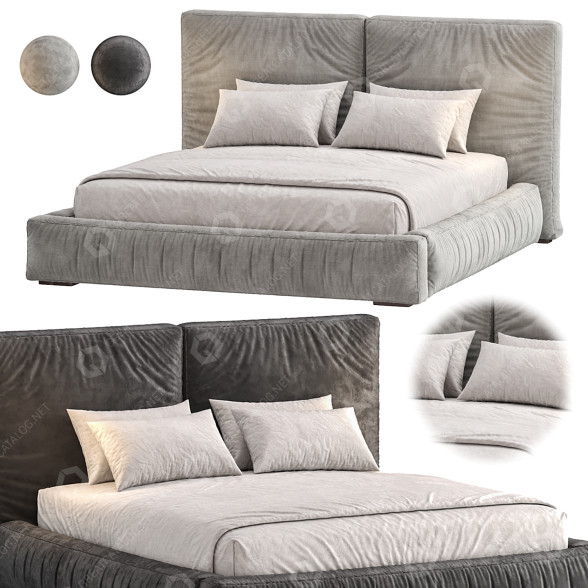 Łóżko Sona Grey model 3D