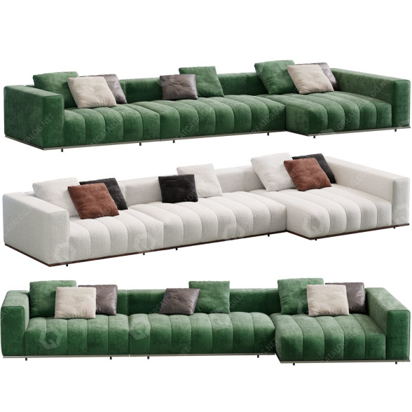 Диван Minotti Goodman 3D модель