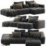 Sofa Noho Home Shamara - Sohib3d