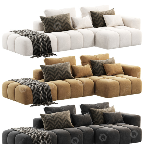 Sofa Noho Home Shamara 3D-Modell