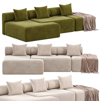 Sofa  Bundle Stage 008 1 Model 3D
