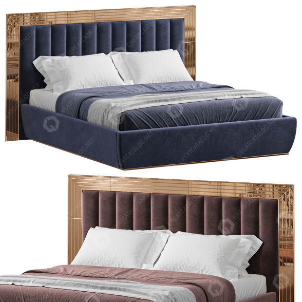 Bed Evmoda Enluxe Modern 3D model