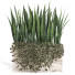 Flowerpot Outdoor Indoor Plant 008 Sansevieria Collection - Mrym.3dmodel