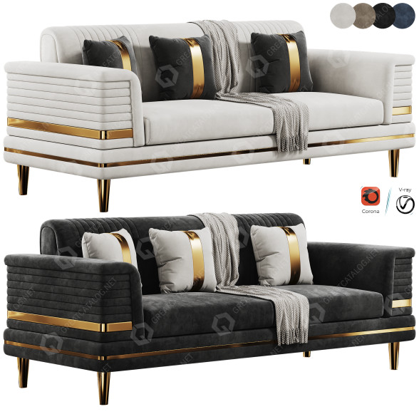 Sofa FH 7166 3D model