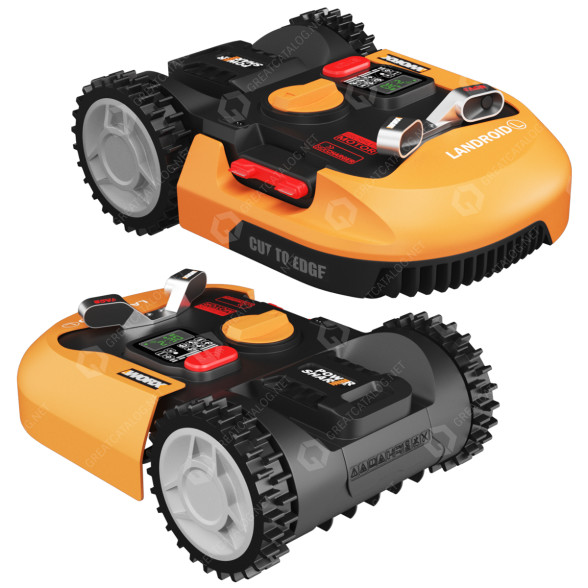 Tondeuse à gazon Worx Landroid L WR155E modèle 3D