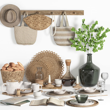 Декор Kitchen Accessories 009 3D модель