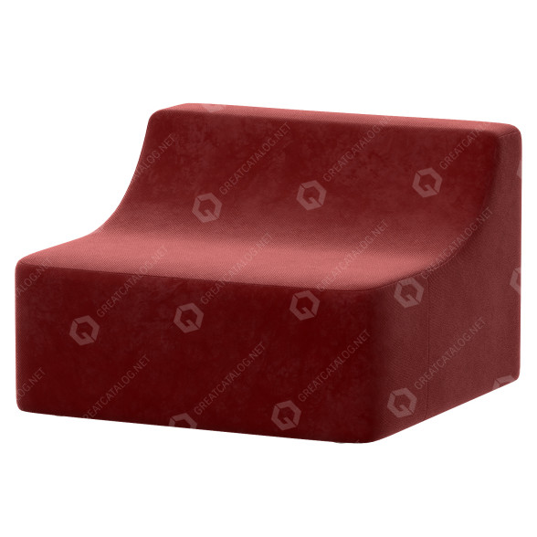 Sillón Minotti Hockney by Rodolfo Dordoni Modelo 3D