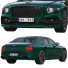 Автомобіль Bentley Flying Spur Hybrid - zifir3d