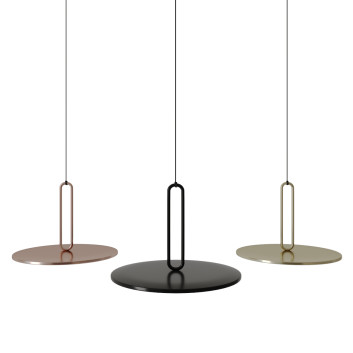 Pendant Lamp  Clip Closed Ring by Daniel Debiasi 3D model