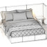 Bed and Bedside Tables Restoration Hardware Alessa Shelter - payam