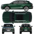 Автомобиль Bentley Bentayga Hybrid - zifir3d