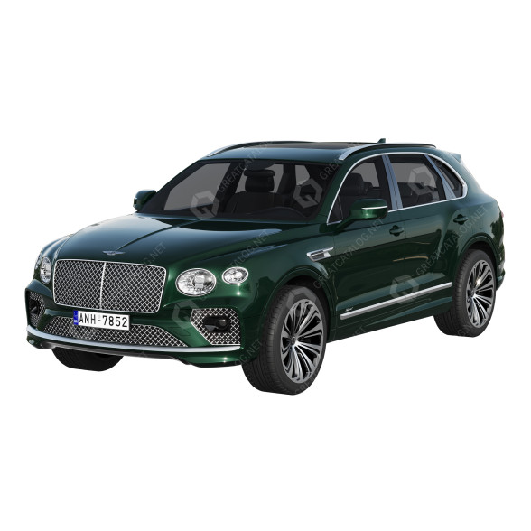 Автомобиль Bentley Bentayga Hybrid 3D модель