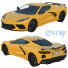 Voiture Chevrolet Corvette C8 2020 - zifir3d