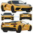 Voiture Chevrolet Corvette C8 2020 - zifir3d