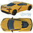 Voiture Chevrolet Corvette C8 2020 - zifir3d