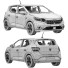 Автомобіль Dacia Sandero - zifir3d