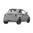 Coche Fiat 500 La Prima - zifir3d