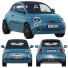 Coche Fiat 500 La Prima - zifir3d