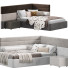 Lits et tables de chevet Twils Boiserie Set - Zikkoo