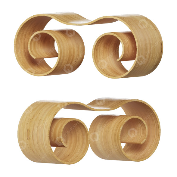 Bank 1stDibs Ionic by Lori Beckerman 3D-Modell