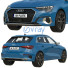 Coche Audi A3 Sportback - zifir3d