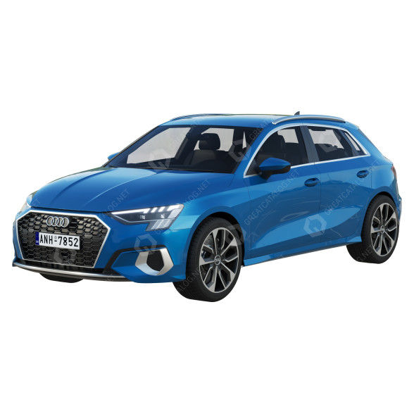 Coche Audi A3 Sportback Modelo 3D