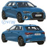 Coche Audi A3 Sportback - zifir3d